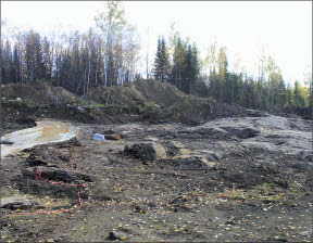 D'Arianne Resources' Lac Paul phosphate-titanium project in southeastern Quebec. Photo by D'Arianne Resources