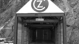 An entrance to the underground workings at Canadian Zinc's Prairie Creek zinc-lead-silver project in the Northwest Territories. Photo by Canadian Zinc