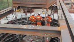 Construction at Colossus Minerals'  Serra Pelada gold-platinum-palladium project in Brazil. Credit: Colossus Minerals