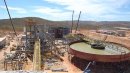 Processing facilities at Carpathian Gold's Riacho dos Machados gold mine in Brazil. Credit: Carpathian Gold