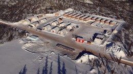 A core storage facility at Fission Uranium's Patterson Lake South uranium project in northern Saskatchewan.Credit: Fission Uranium