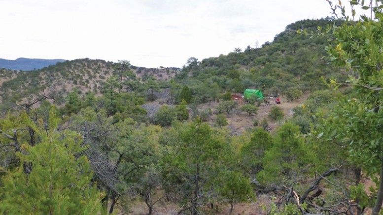 A drill site at Orex Minerals and Canasil Resources’ Sandra-Escobar silver project in Mexico. Photo by Ben Whiting