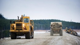 Mining activity at Taseko Mines’ 75%-owned Gibraltar copper mine in south-central British Columbia. Credit: Taseko Mines