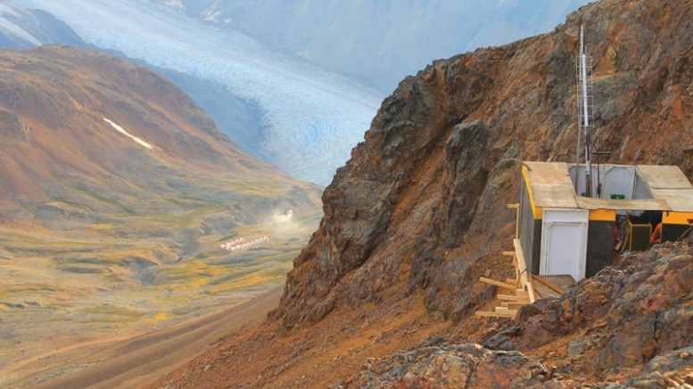 IDM Mining’s Red Mountain gold project, east of Stewart, British Columbia. Credit: IDM Mining