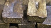 Gold bars produced at the Brucejack gold mine. Credit: Pretium Resources.