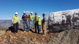 Workers at eCobalt Solutions’ Idaho Cobalt project in Idaho. Credit: Cobalt Solutions.