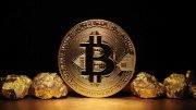Bitcoin was invented by Satoshi Nakamoto in 2008. The physical coin pictured here symbolizes the cryptocurrency. Credit: Stock.com/bodnarchuk.