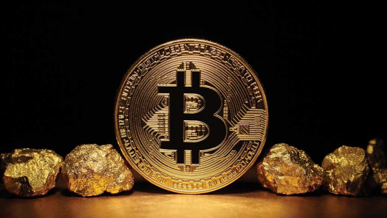 Bitcoin was invented by Satoshi Nakamoto in 2008. The physical coin pictured here symbolizes the cryptocurrency. Credit: Stock.com/bodnarchuk.