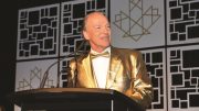 Franco-Nevada chairman Pierre Lassonde was the master of ceremonies for the 2018 Canadian Mining Hall of Fame induction ceremony in Toronto. Credit: Keith Houghton Photography.