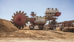 A bucket wheel excavator at Codelco’s Radomiro Tomic copper mine in Antofagasta, Chile. Credit: Codelco.