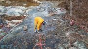 Trenching at Villeneuve. Credit: MacDonald Mines.