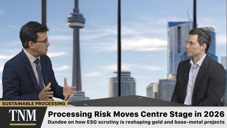 JV Q&A: Dundee Sustainable eases processing risk